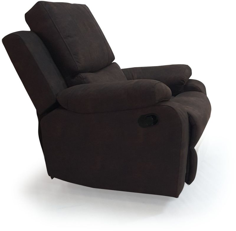 Brown Manual Recliner Chair