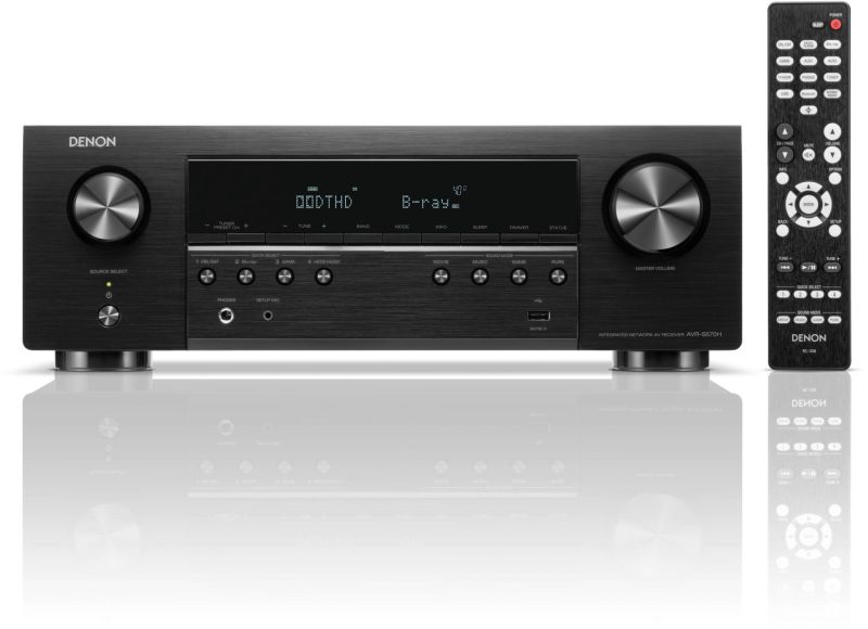 Denon AVR-S670H 5.2 Channel Av Receiver