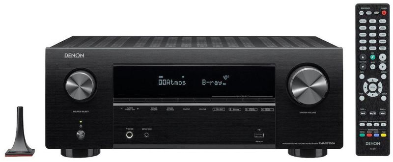 Denon AVR-X580BT – 5.2 Channel 8K Av Receiver