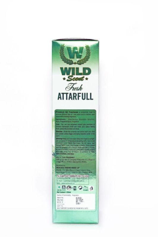 Wild Scent Attarful Air Freshener (250Ml)