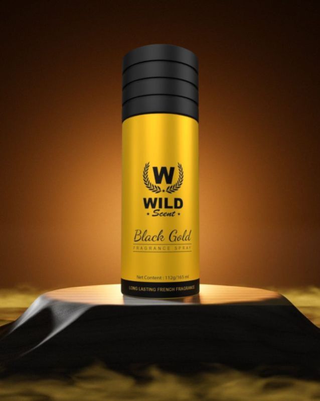 Wild Scent Black Gold Deodorant (165Ml)