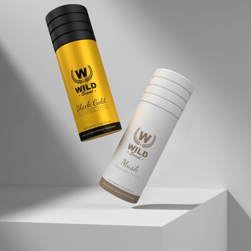 Wild Scent Black Gold Deodorant (165Ml)