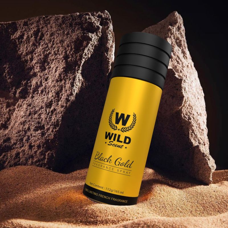 Wild Scent Black Gold Deodorant (165Ml)