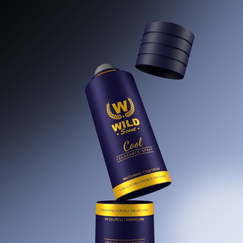 Wild Scent Cool Deodorant (165Ml)