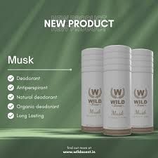 Wild Scent Musk Deodorant (165Ml)