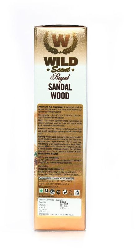 Wild Scent Sandalwood Air Freshener (250Ml)