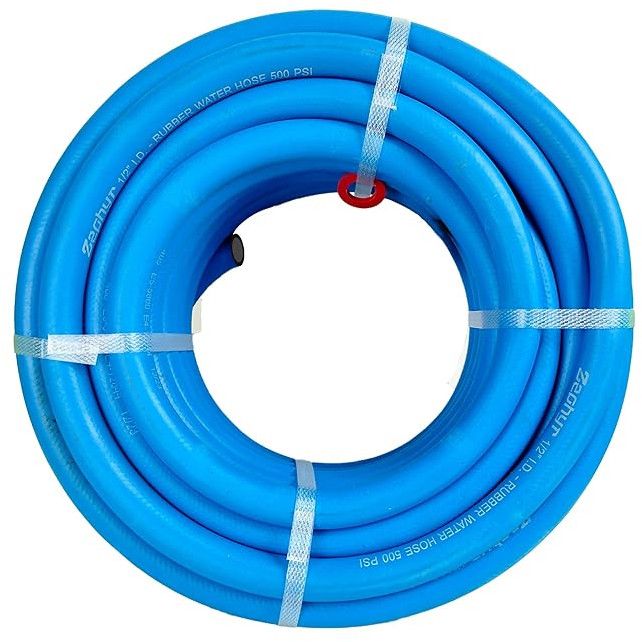 Zephyr Rubber Hot-n-cold Water / Garden Hose 16mm X 30m Without Fittings (ZW1630WF)