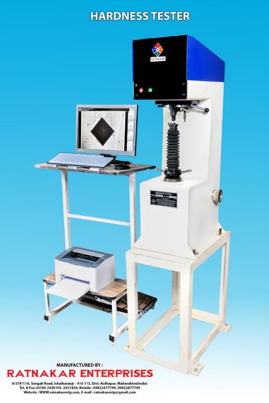 Computerised Vickers Hardness Tester