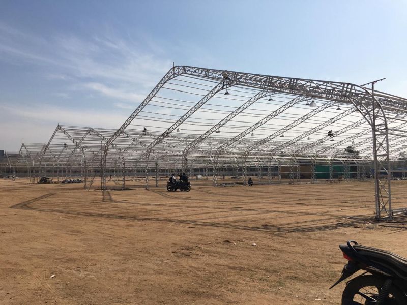 Temporary Industrial Dome Shed Rental