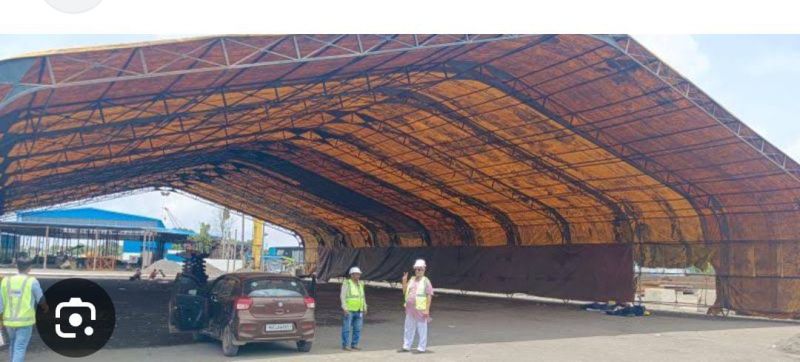 Temporary Industrial Dome Shed Rental