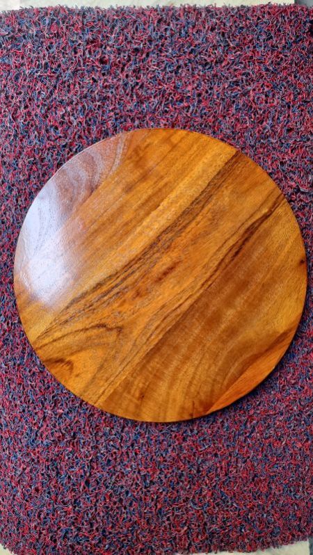 Home Kitchen Wood Lazy Susan Handmade Round Shape Premium Quality Storage Racks and Shelving Units W