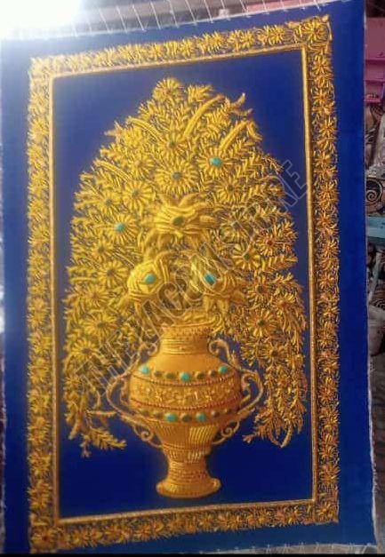 Handmade Zardozi Wall Hanging