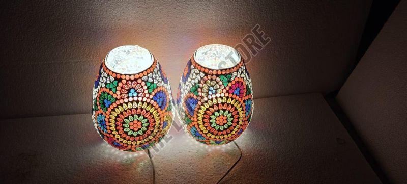 Mosaic Glass Table Lamp