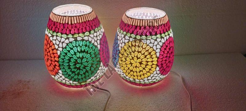 Mosaic Glass Table Lamp