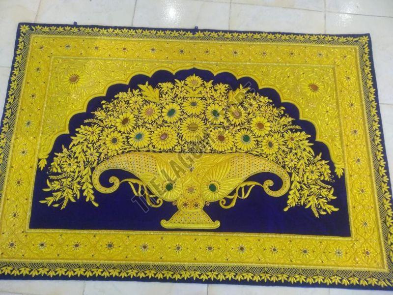 Handmade Zardozi Wall Hanging