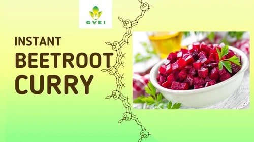 GVEI Instant Beetroot Curry Mix