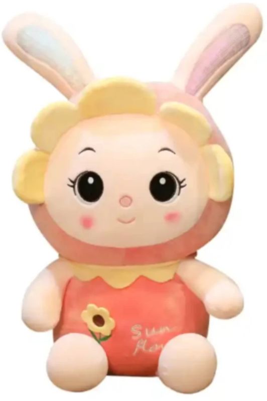 Cotton Sunflower Bunny Soft Toy