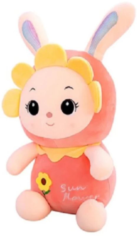 Cotton Sunflower Bunny Soft Toy