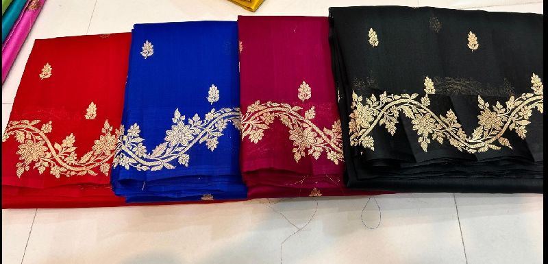 Party Wear Warm Silk Saree