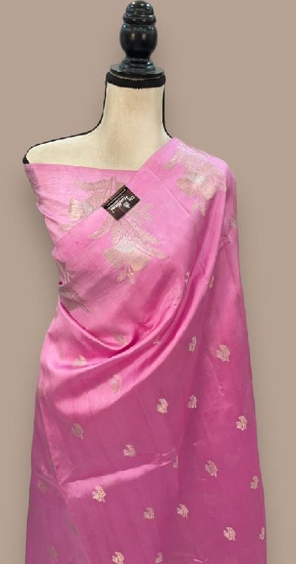 Multicolor Banarasi Semi Katan Silk Saree