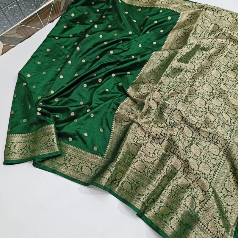 Party Wear Banarasi Khaddi Georgette Silk Saree