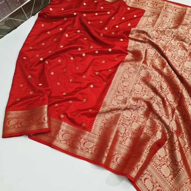 Party Wear Banarasi Khaddi Georgette Silk Saree