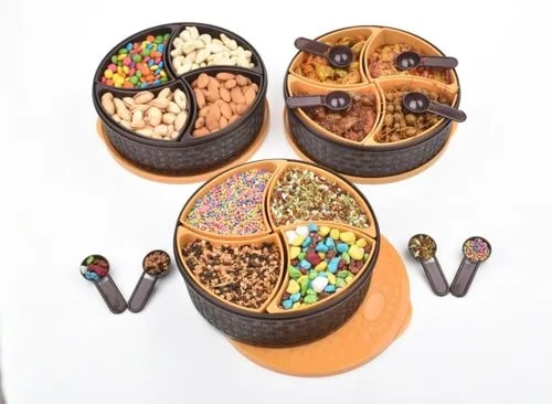 Plastic Round Dry Fruit Box