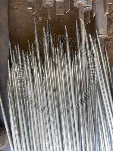 Silver Galvanized Iron Chemical Earthing Electrode