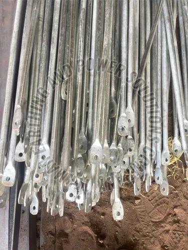 Silver Galvanized Iron Chemical Earthing Electrode