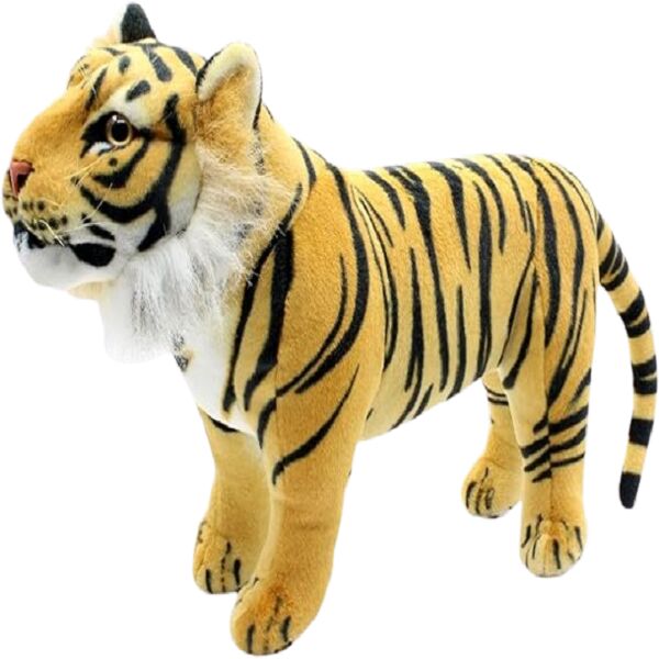 Standing Tiger Yellow Soft Toy