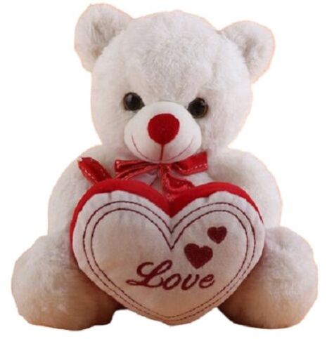 White Rose 30 Cm Soft Toy