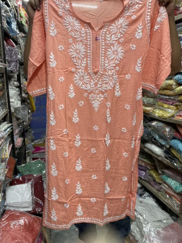 Ladies Peach Kurti