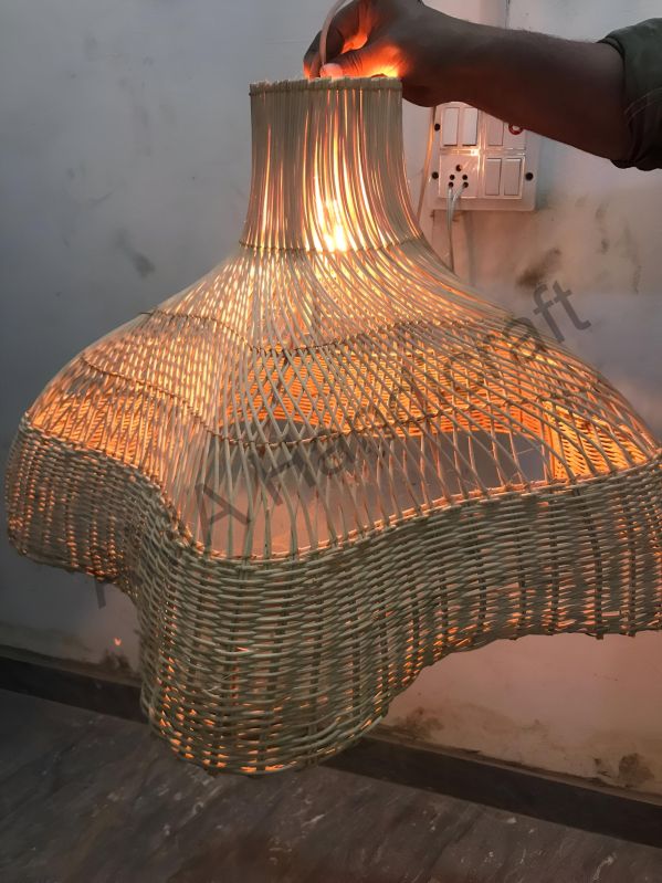 Rattan Cane Hanging Lamp