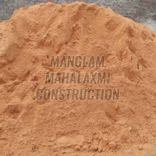 Brown Construction Coarse Sand