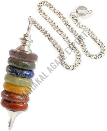 Round Seven Chakra Pendulum