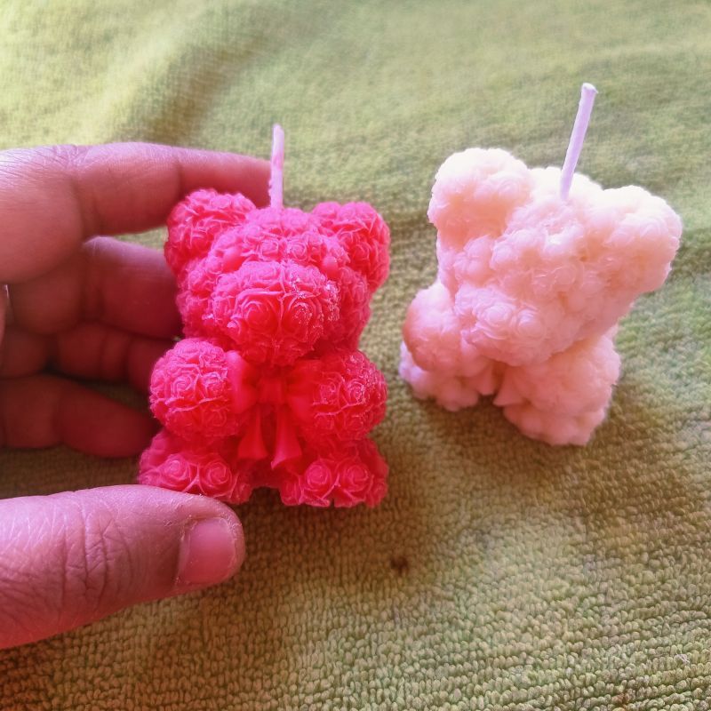 Soy Wax Teddy Bear Candle