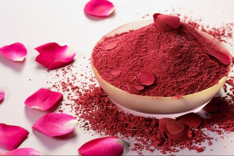 Rose Petals Flower Powder