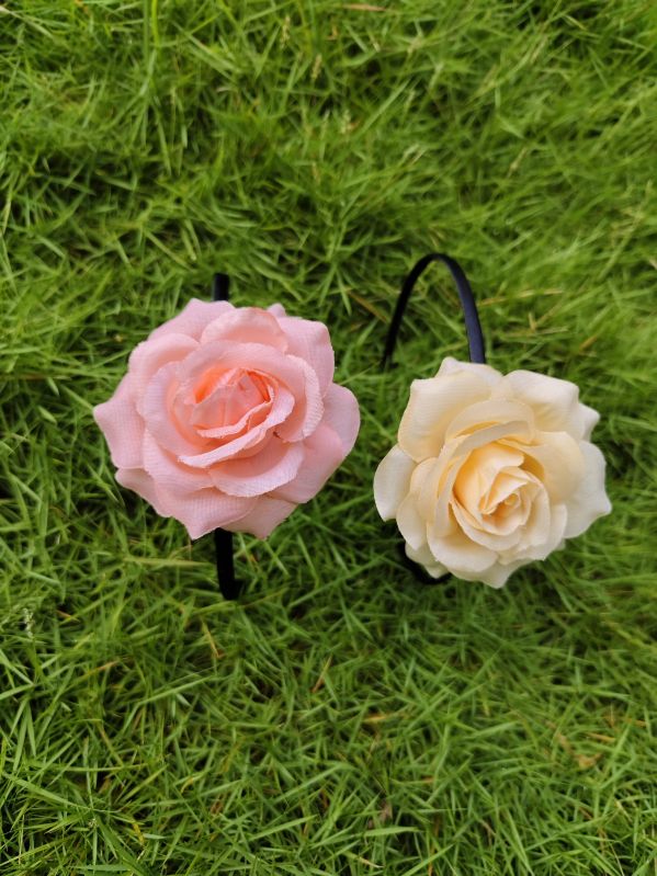 Artificial Rose Flower Headband