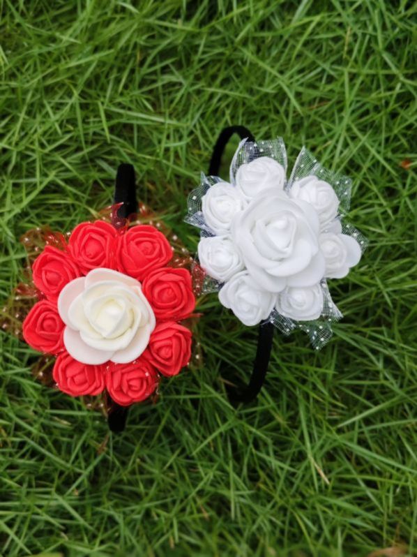 Red and White Hair Compo