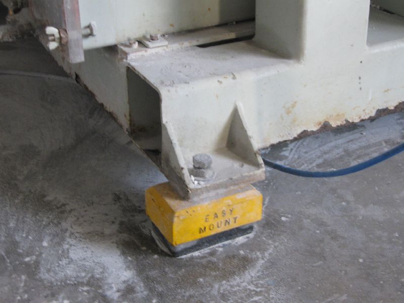 Extrusion Machine Rubber Pads