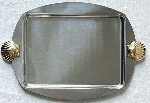 Italian Stainless Steel Serving Tray