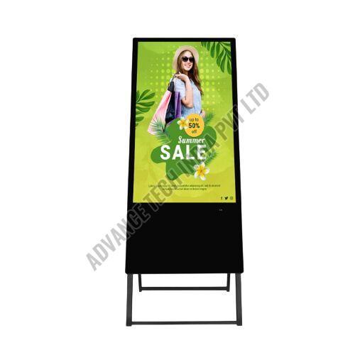 a-shape Digital Advertising Standee