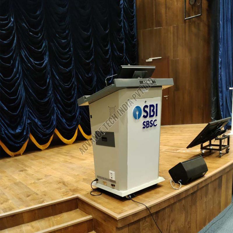 Motorized Digital Podium