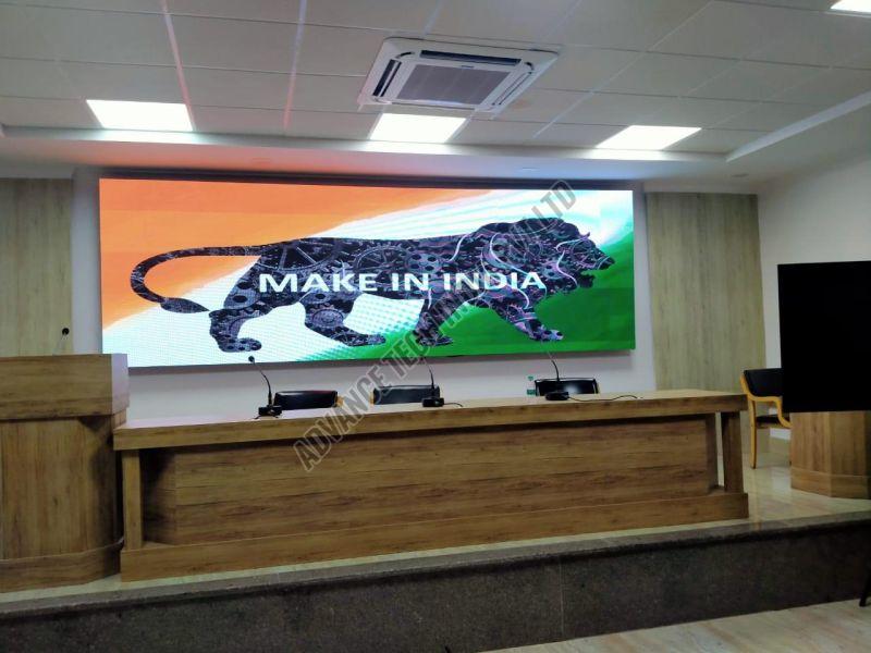 Indoor Video Wall For Reception Designing