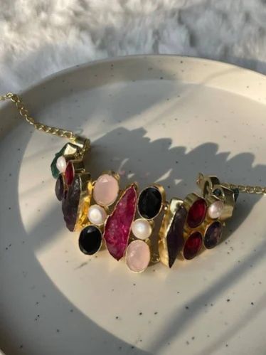Gemstone Choker Necklace