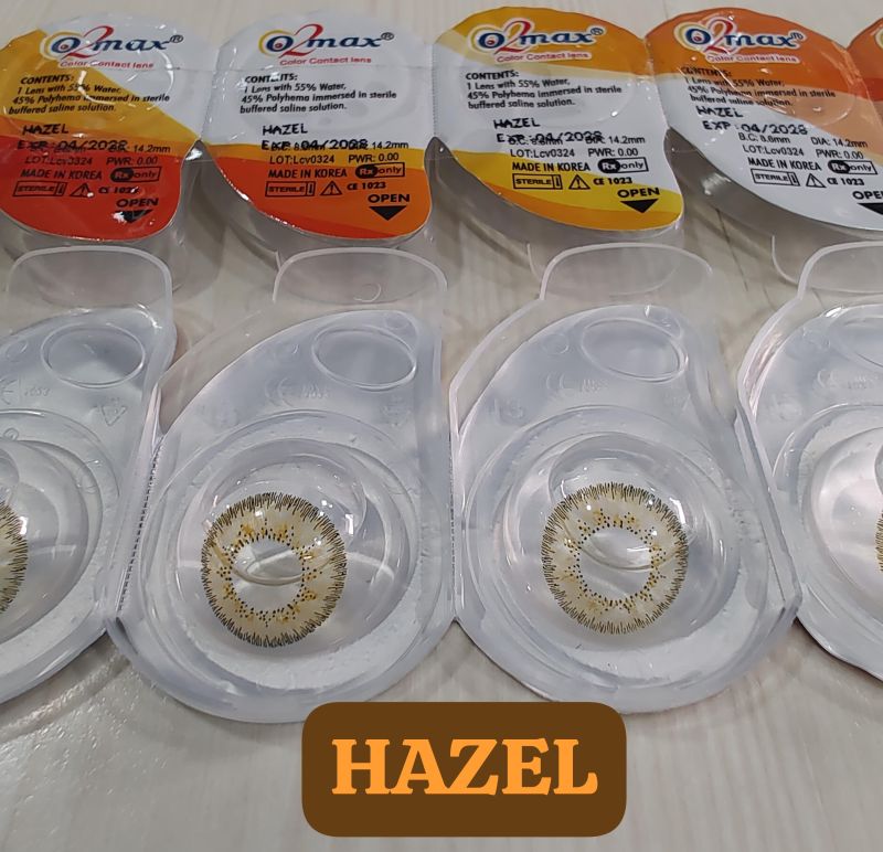 Daily Color Contact Lens Hazel