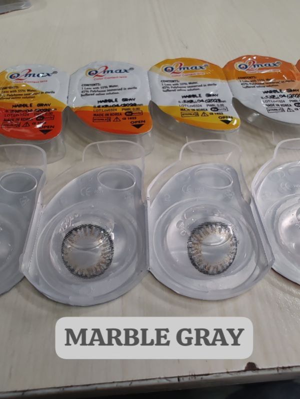 Daily Color Contact Lens Marble Gray