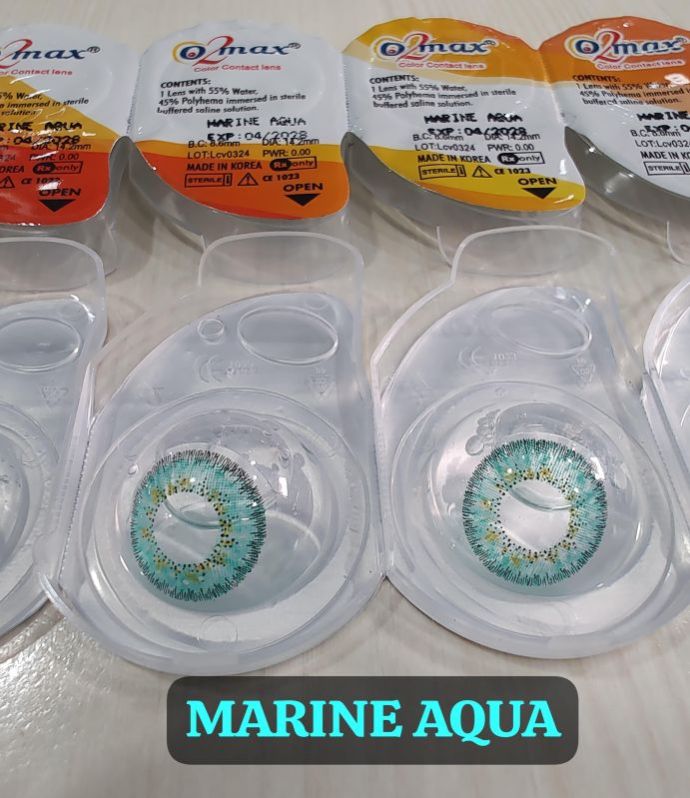 Daily Color Contact Lens Marine Aqua