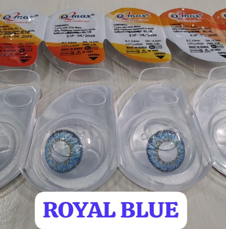 Daily Color Contact Lens Royal Blue