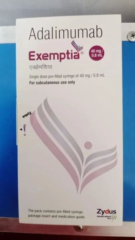 Exemptia Adalimumab Immunotherapy 40 Mg Prefilled Syringe